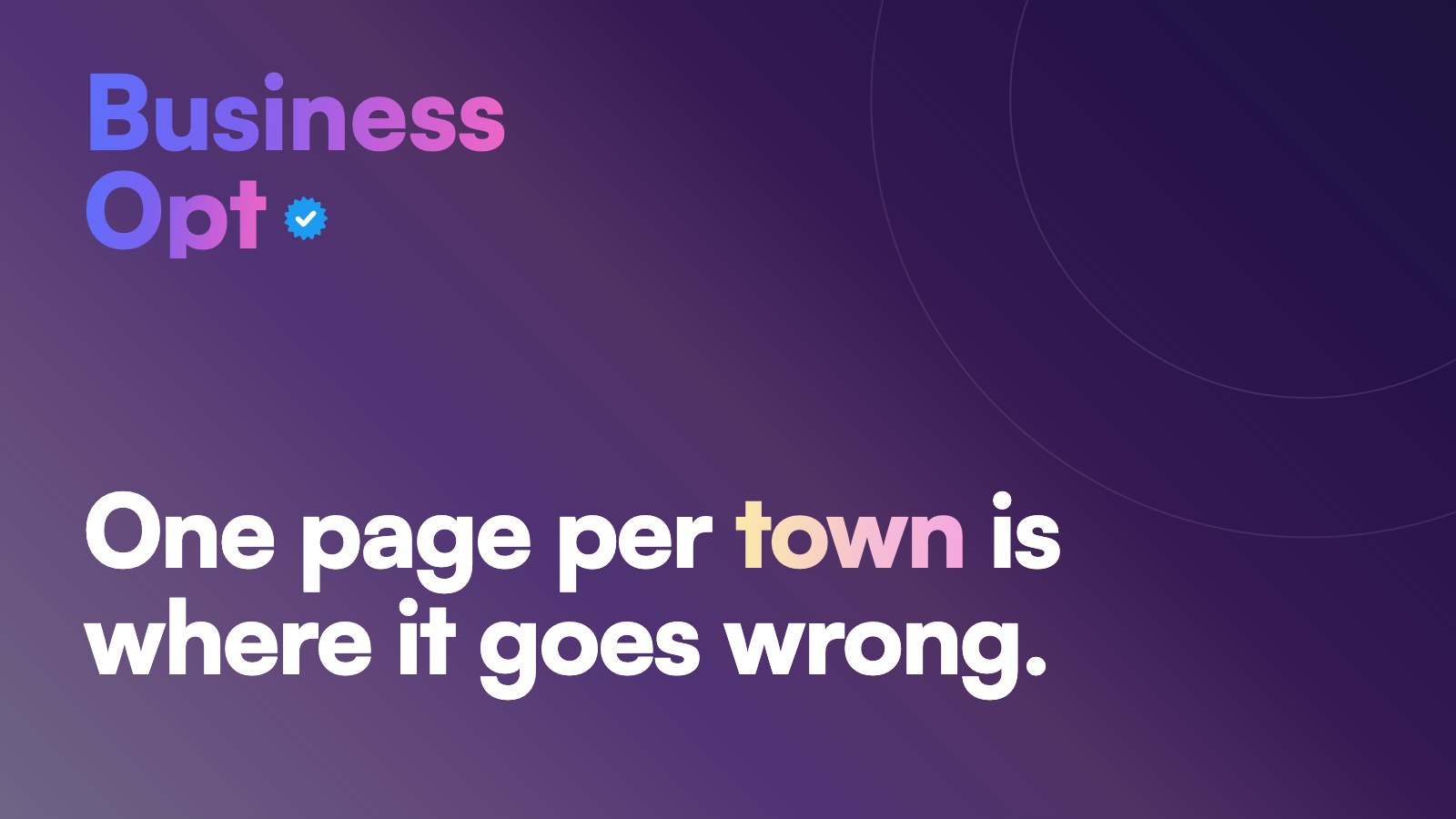 The Service Page Structure That Actually Ranks Locally